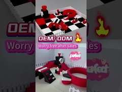 Πάρτι ενοικίαση εξοπλισμού μαλακού παιχνιδιού φουσκωτό σπίτι αναπηρίας παιδικά παιδικά γήπεδο μπάλας