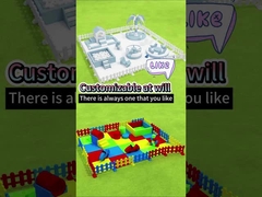 Εξωτερικό εξοπλισμό μαλακού παιχνιδιού Παιδιά μαλακό παιχνίδι σετ αφρού φθηνό εσωτερικό παιδικό χώρο