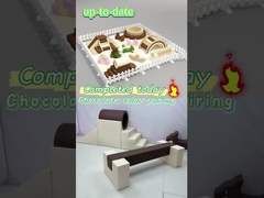 Εργοστάσιο Soft Play Πλατόπεδο Καφέ Μπεζ εξοπλισμός Indoor Soft Play Round Ball Pit