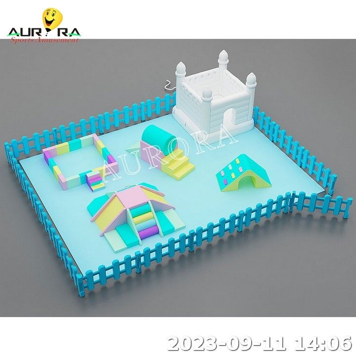 Παιδιά Soft Play Set Climber Indoor Play Equipment Οικολογικά φιλικά παιχνίδια από αφρό Πράσινο