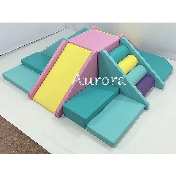 Παιδιά Soft Play Set Climber Indoor Play Equipment Οικολογικά φιλικά παιχνίδια από αφρό Πράσινο