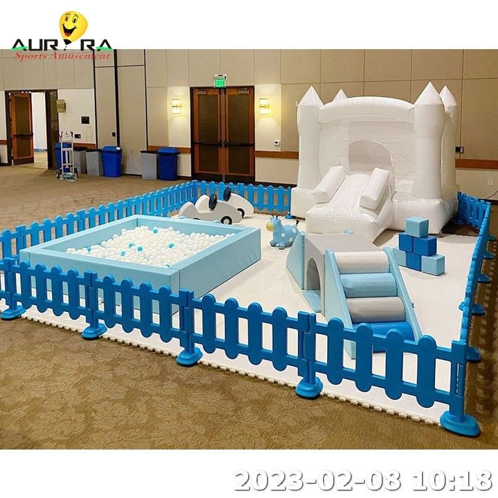 Προσαρμοσμένα Παιδιά Παίξτε Μπλε Soft Ball Pit Indoor Soft Play εξοπλισμός Ψηφιακή εκτύπωση