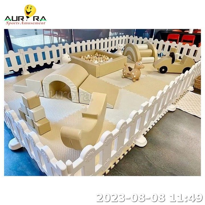 Γέφυρα Soft Play Baby Soft Play Set Ball Pit με διαδρόμιο Ocean Balls Πλατόπεδο