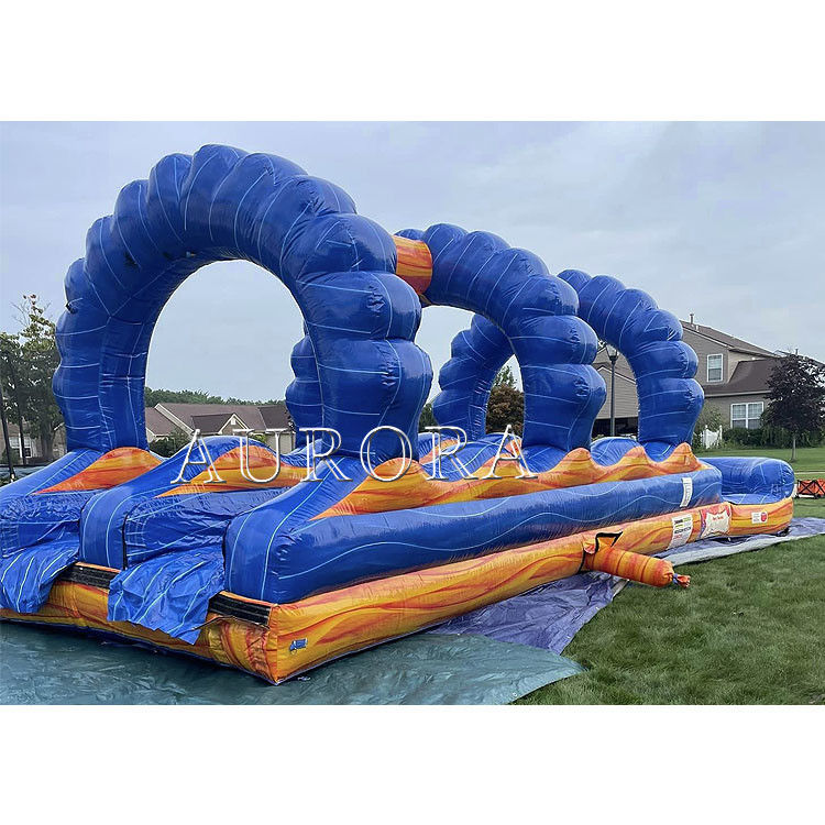 Φαρμακευτική τιμή Πνευματώδης λάβα Slip N' Slide Πάρκο υδάτινων διαδρόμων για παιδιά Ενήλικες