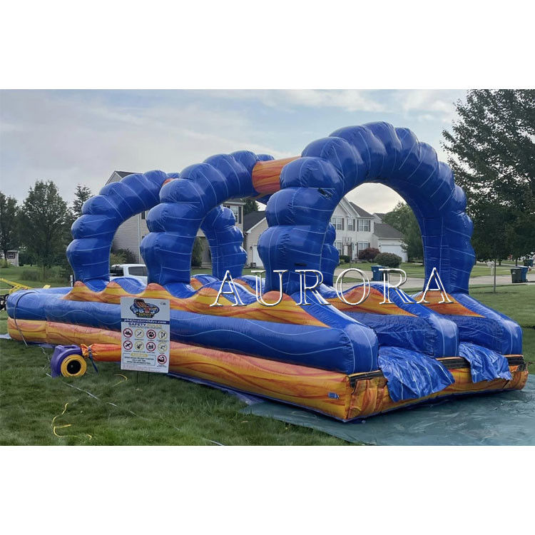 Φαρμακευτική τιμή Πνευματώδης λάβα Slip N' Slide Πάρκο υδάτινων διαδρόμων για παιδιά Ενήλικες