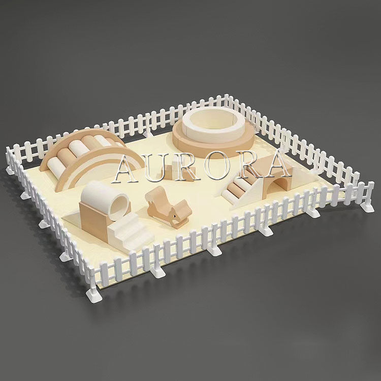 Προσαρμοσμένο χρώμα Soft Play Merry Go Round Event Party ενοικίαση παιδιών καρουζέλ
