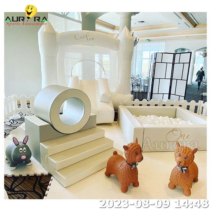 Εξωτερικό Ball Pit Παιδιά μαλακό παιχνίδι Sets Area Indoor Inflatable Bounce House