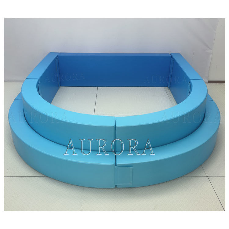 Κυανό Μπλε Σφαίρα Pit Παιδιά Soft Play εξοπλισμός Παιχνίδι Πάρτι Πολυχρωματιστά σύννεφα Αψίδα