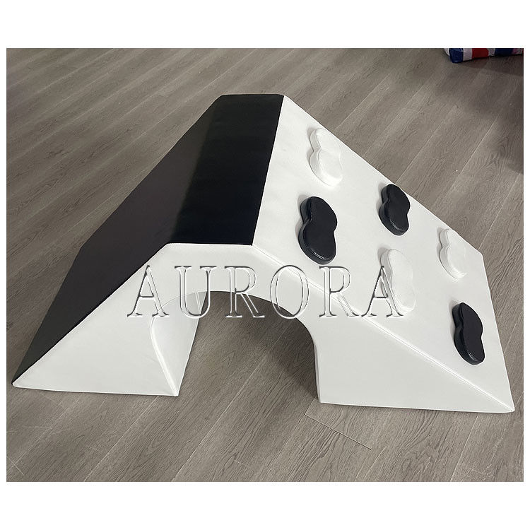 Λευκό και μαύρο Soft Play Ball Pit Soft Play Sets για Παιδικά Πλατόπεδα